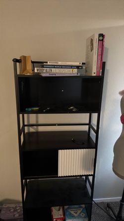 Black book shelve