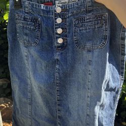 Denim Skirt 