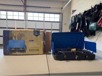 2 Burner Propane Camping Stove