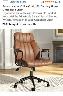 Luxury Leather Office Chair (New in box!)