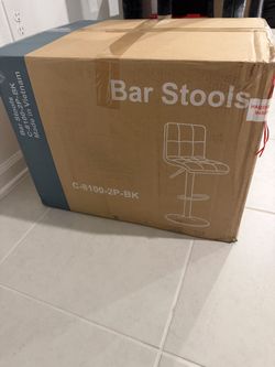 2 Bar stools Brand new in box