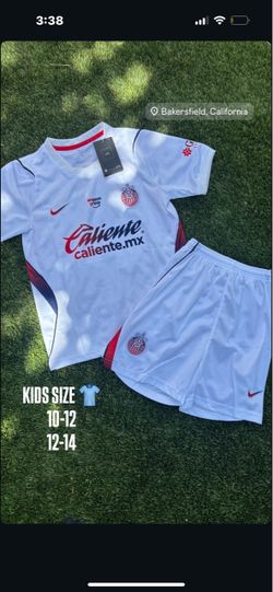 Kids Chivas 26/27 Away Kit ⚪️🔴🐐