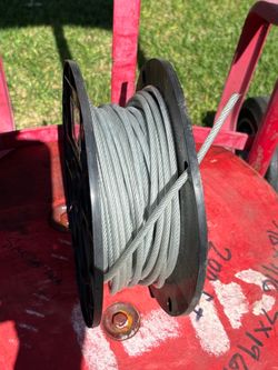 Curb Alert- FREE. Vinyl covered galvanized wire rope