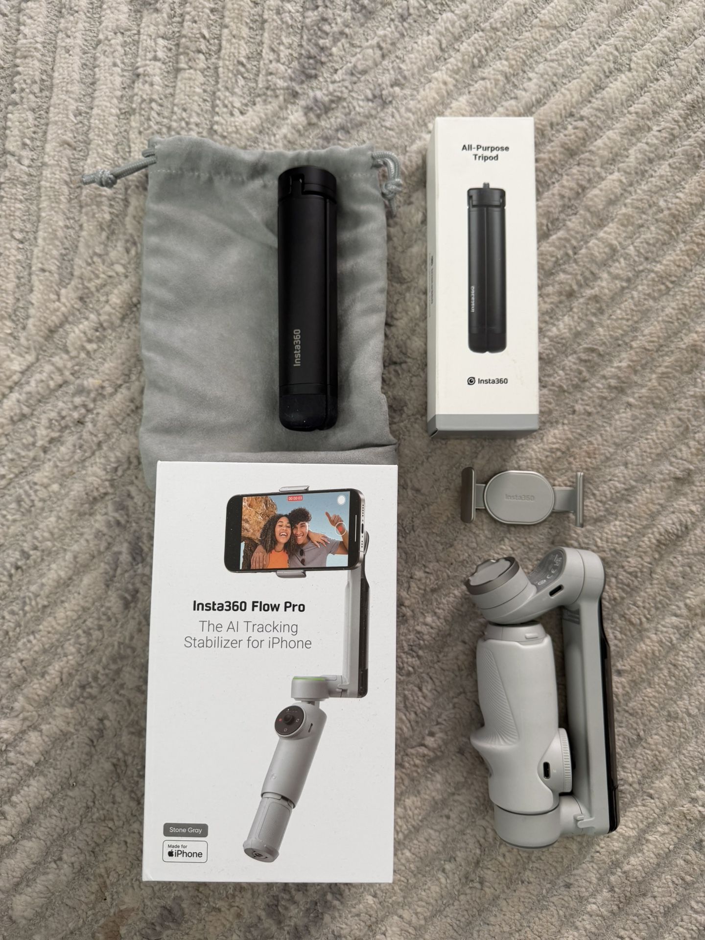 Insta360 Flow Pro All Purpose Tripod Bundle