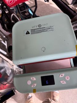 Htvront cup heat press