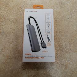 NEW Sanho Hyper Drive Viper 10 In 2 USB-C Hub For Macbook