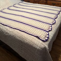 Hand Crocheted Afghan 