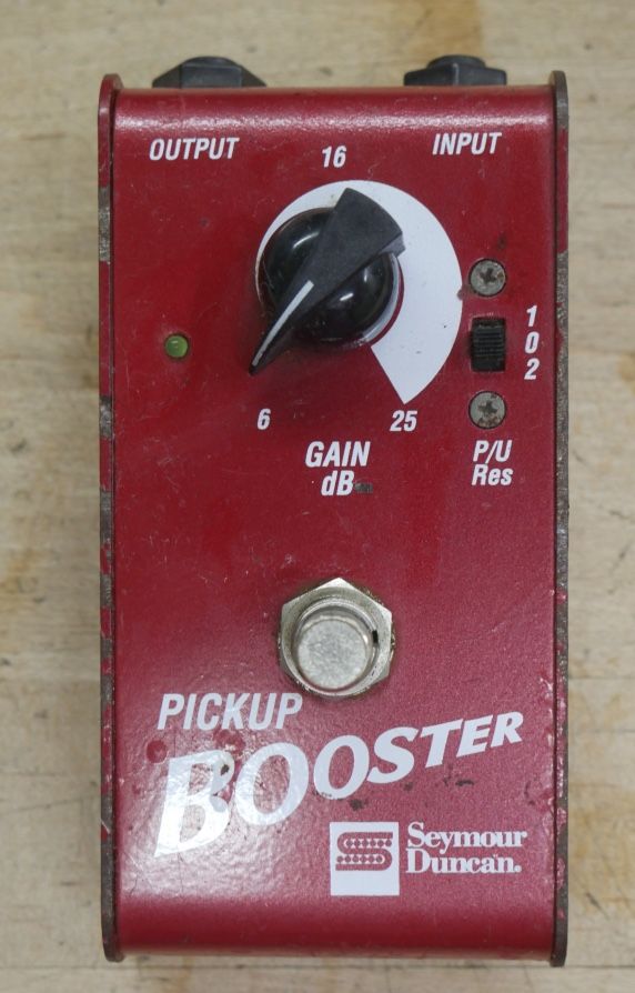 Seymour Duncan Pickup Booster Guitar Effects  Pedal. used. tested. in a good working order.  