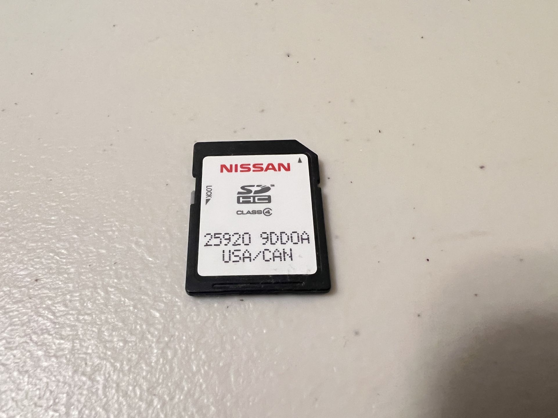 2017 Nissan Maxima Map Navigation SD Card 25920-9DD0A - OEM