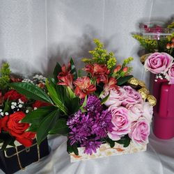 Valentines Fresh Flowers Arrangements