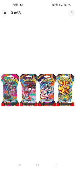 $1000. Chaos rising sleeved booster case 144/cs