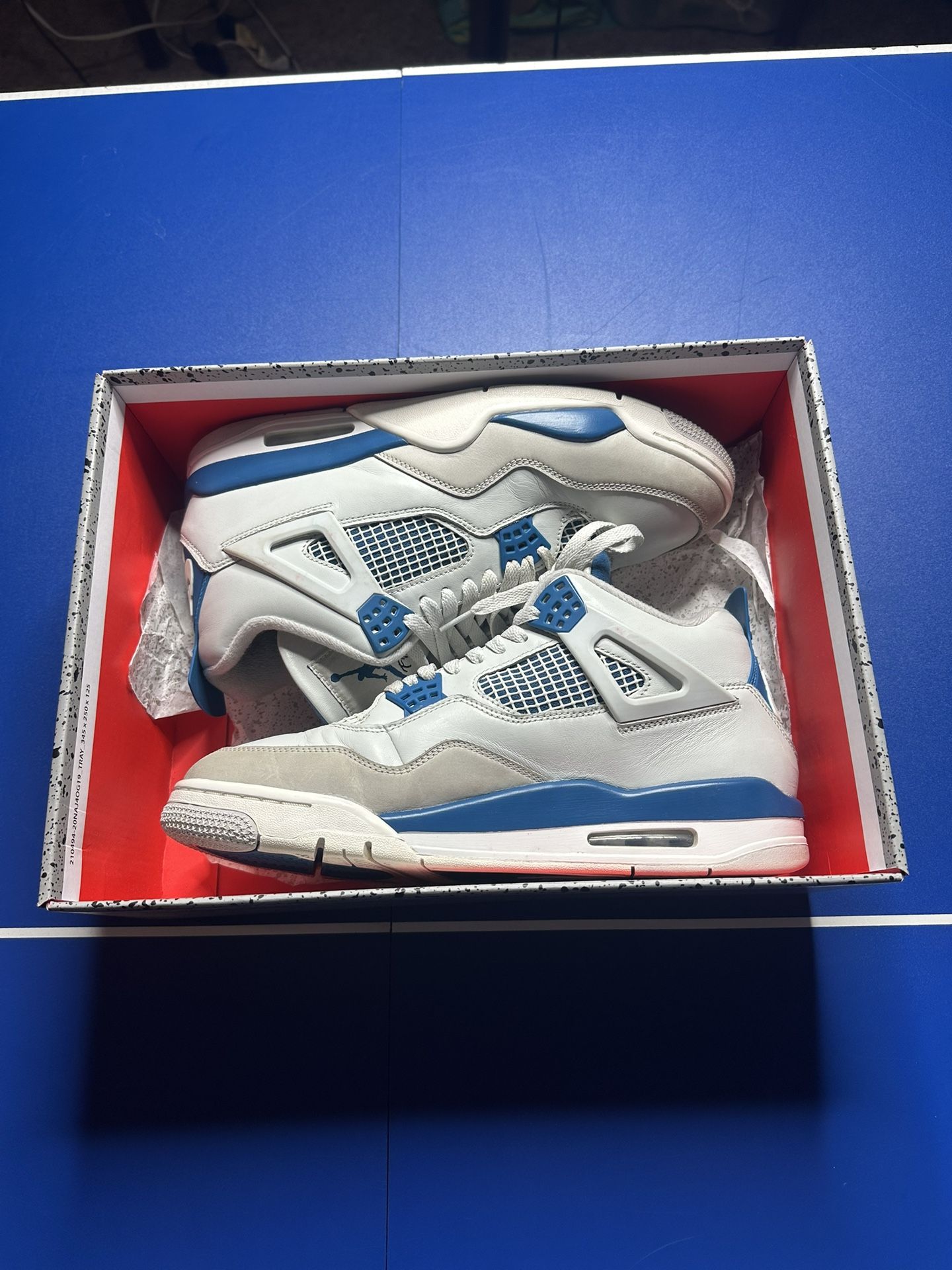 JORDAN 4 MILITARY BLUE VNDS OG ALL SZ 11