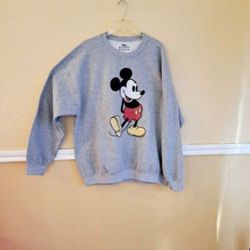 Mickey Mouse Crewneck Sweatshirt Plus Size 