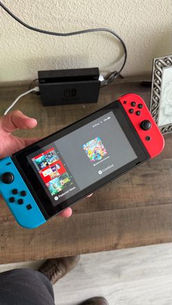 Nintendo Switch V2 (Updated Battery Life) + Original TV Dock & Joy-Cons - Great Condition!