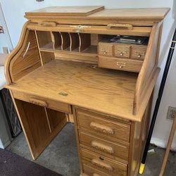 Antique RollTop Desk 