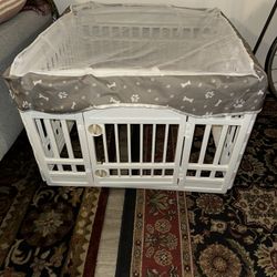 Dog Play Pen With Cover 