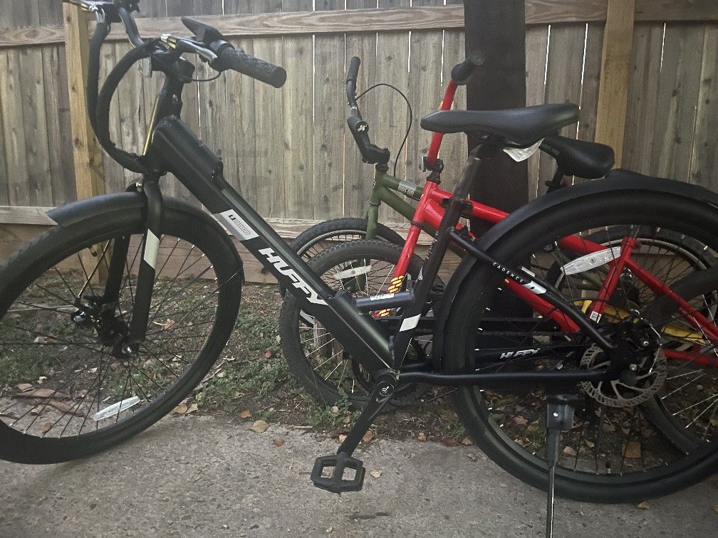 Electric Huffy 27in Bike