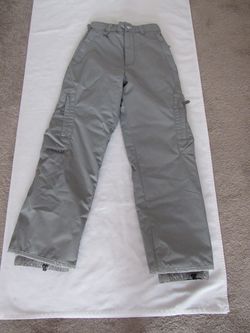 Youth 6/7 Gray Snowboard Ski Pants, O'Neill