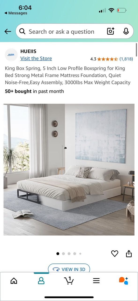 King Size Box Spring