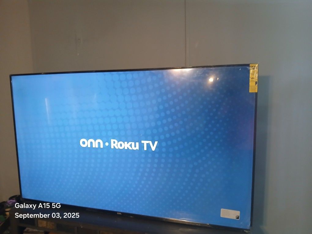 75 In Roku-ONN Smart Tv