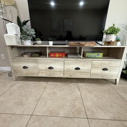 Tv Stand Media Center. Some Wear And Tear