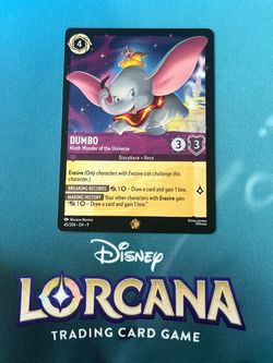 Disney Lorcana TCG (Dumbo - Ninth Wonder of the Universe, Legendary) Make an Offer!