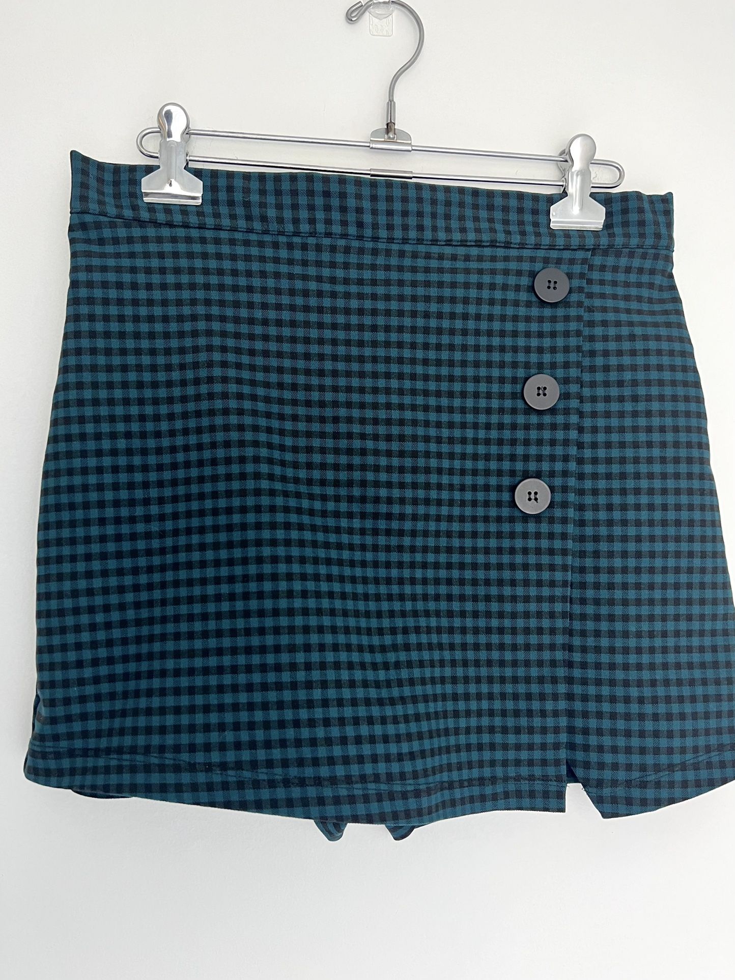 Altar’d State Plaid Checkered Mini Skirt Skort L