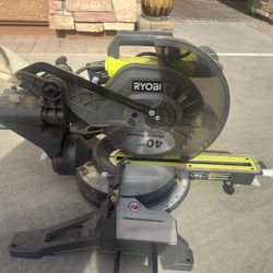 Ryobi Miter Saw 10 Inch (used once)