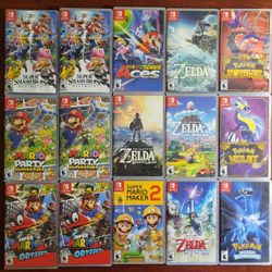Nintendo Switch Games With Cases