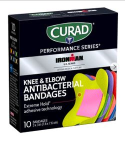 $1.50 10 ct. Knee & Elbow Antibacterial Bandages