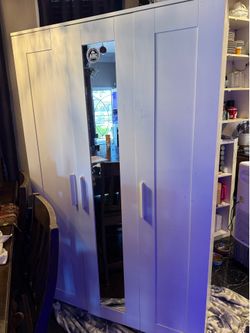 White ikea dresser