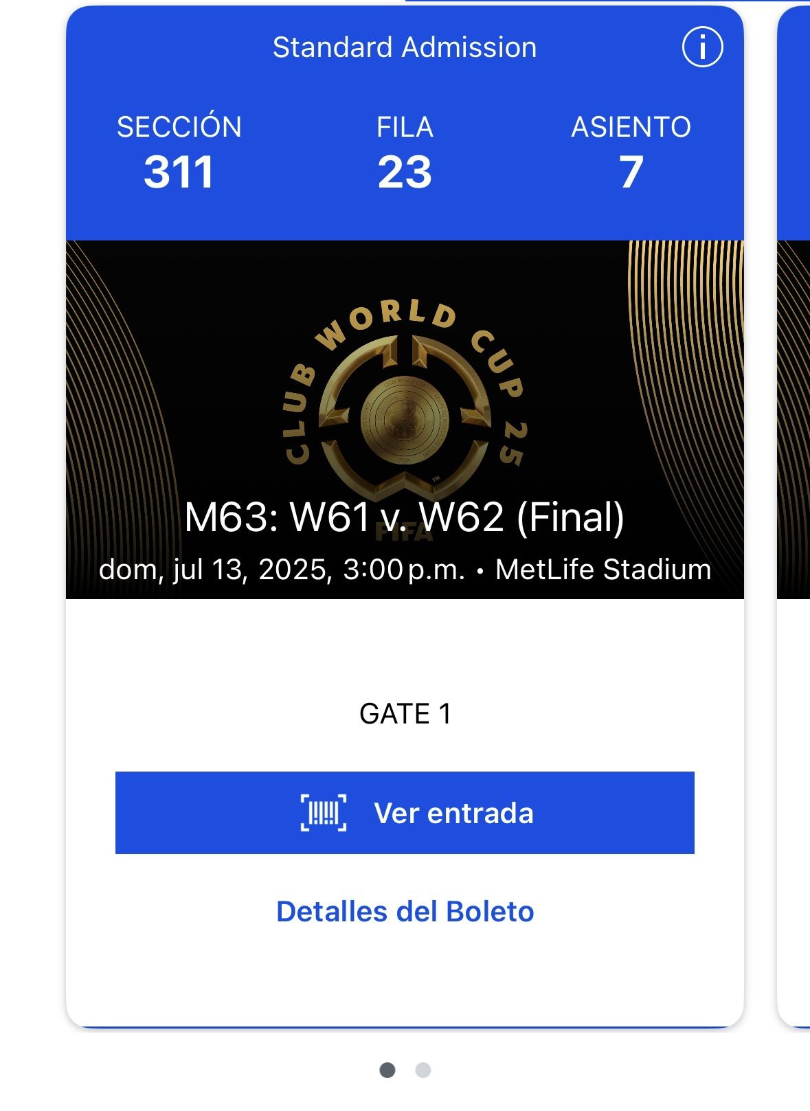 FINAL FIFA CLUB WORLD CUP 2025 NEW JERSEY 