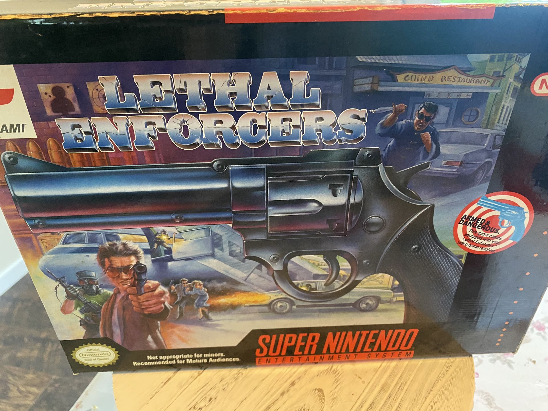 Lethal Enforcers - SNES - Super Nintendo - CIB
