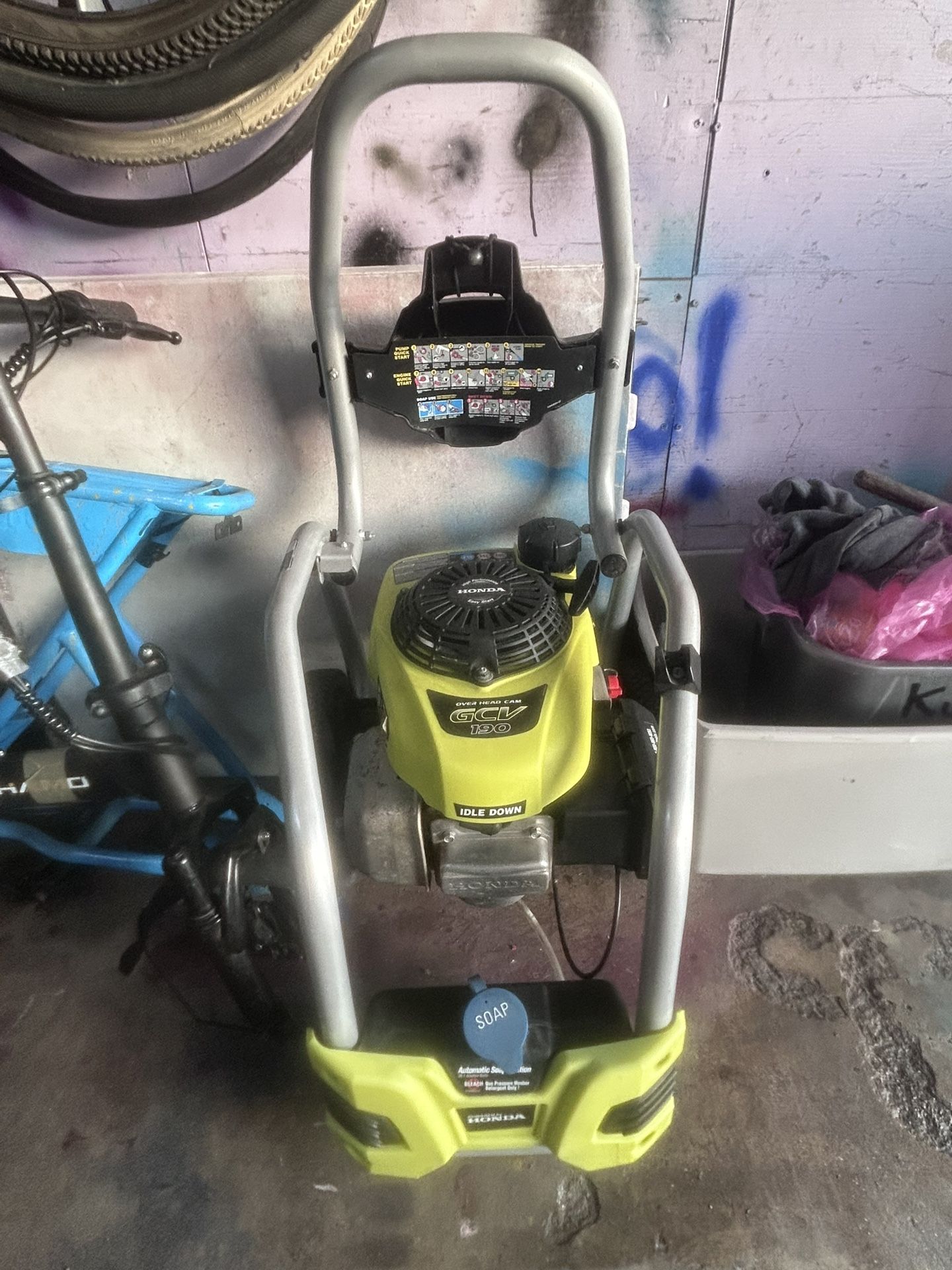 Gas Pressure Washer 3100 Psi