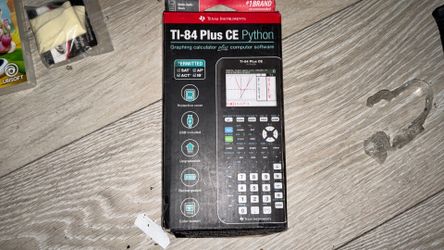 Ti-84Plus CEpython graph;ing  calculator