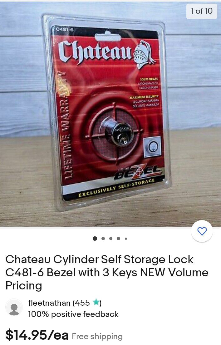 Chateau Self-storage Lock
