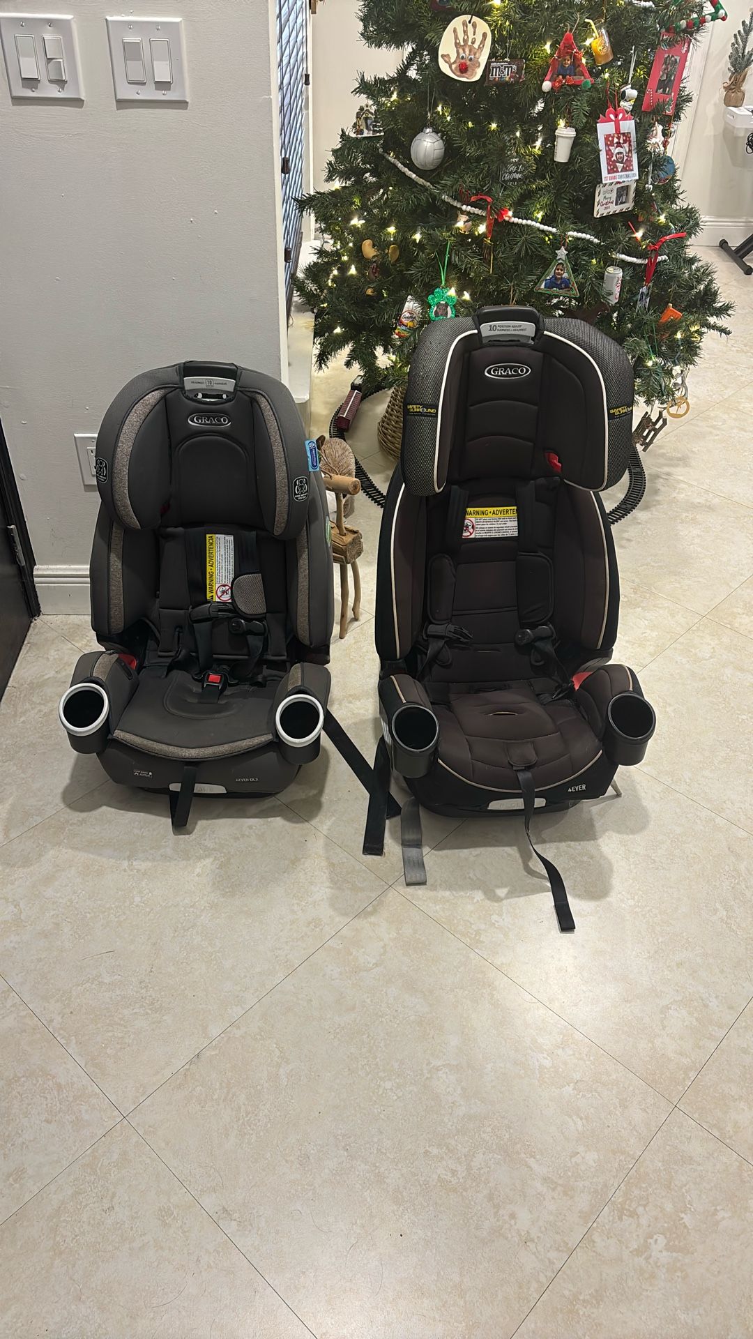 Set Of 2 Graco 4 Ever Car Seats