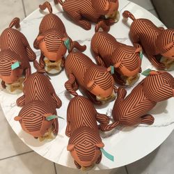 Lot Of Stuffed Tigers 