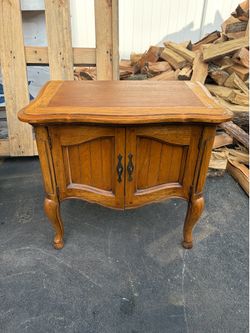 French Provincial style nightstand