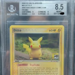 Ditto (Pikachu) Comic Con BGS 8.5