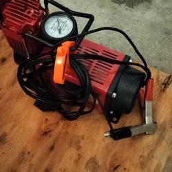 120 Psi AIR Compressor (Attach To Battery In Vehicle)