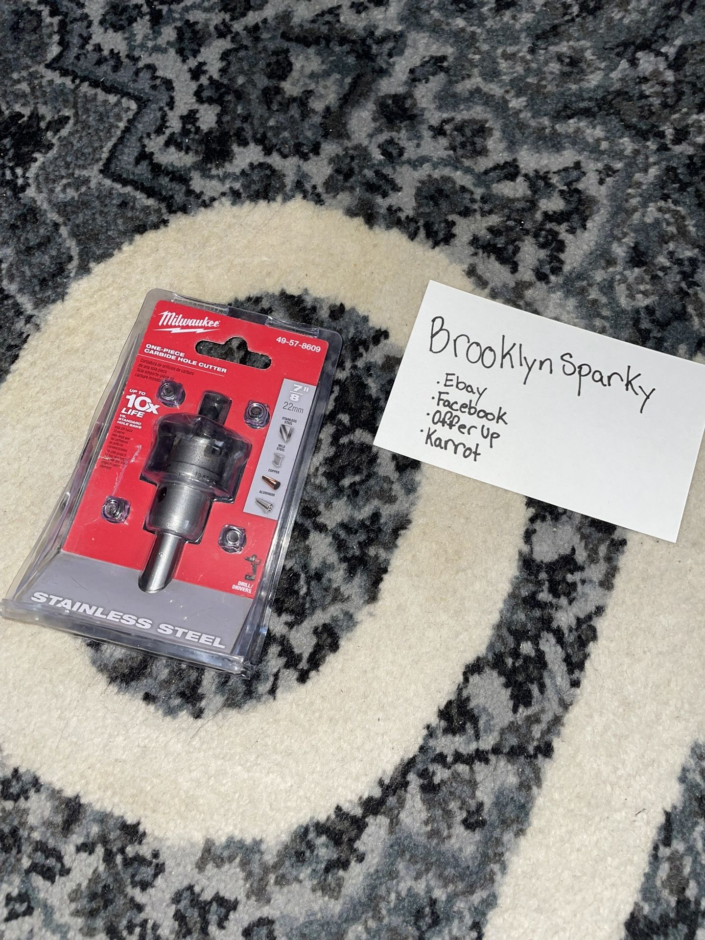 Milwaukee Carbide Whole Saw 7/8