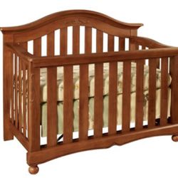 Convertible Crib With Rails 