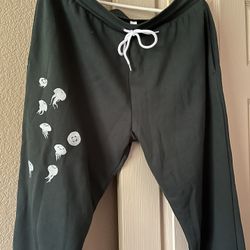 New Sweatpants With Jellyfish Design