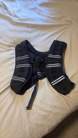 Weighted running vest