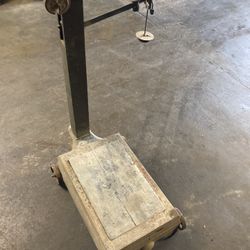 Antique Industrial Scale