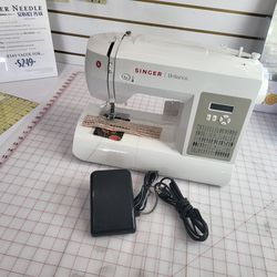 Singer Brilliance Sewing Machine With Foot Peddle Fully Serviced