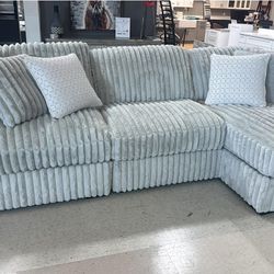 OM• $38 Initial • Brand New Stupendous Sectional with chaise