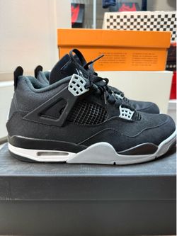 Jordan 4 Retro Black Canvas size 11