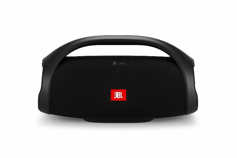 JBL Boombox Portable Wireless Bluetooth Speaker – New, AUX Cable Included, Waterproof, 15H Playtime